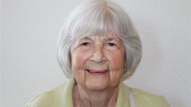 Sr. Elisabeth Brüderlin (1931–2018).