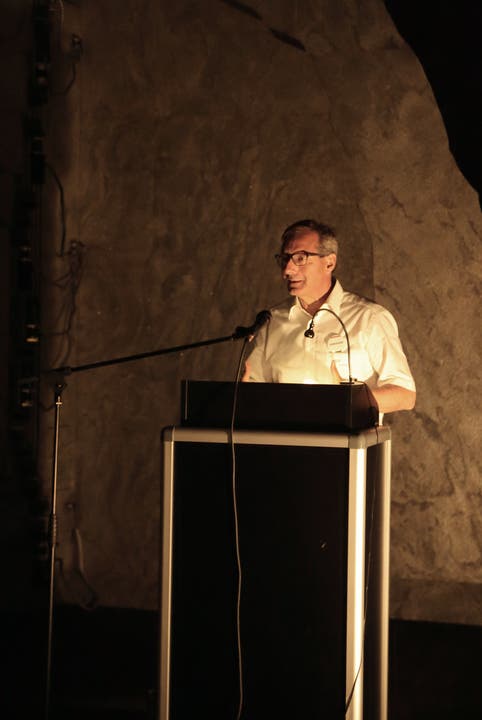 Ständerat Josef Dittli bei seiner Rede. Foto: Ulrich Meier.