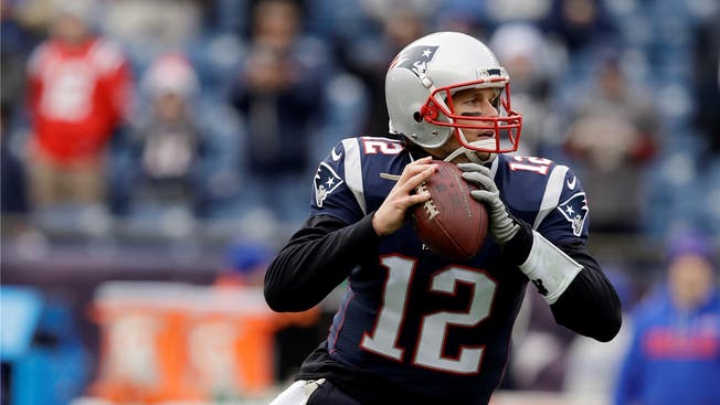 Favorit: Fünf Titel hat Quarterback Tom Brady mit den New England Patriots bereits gewonnen.