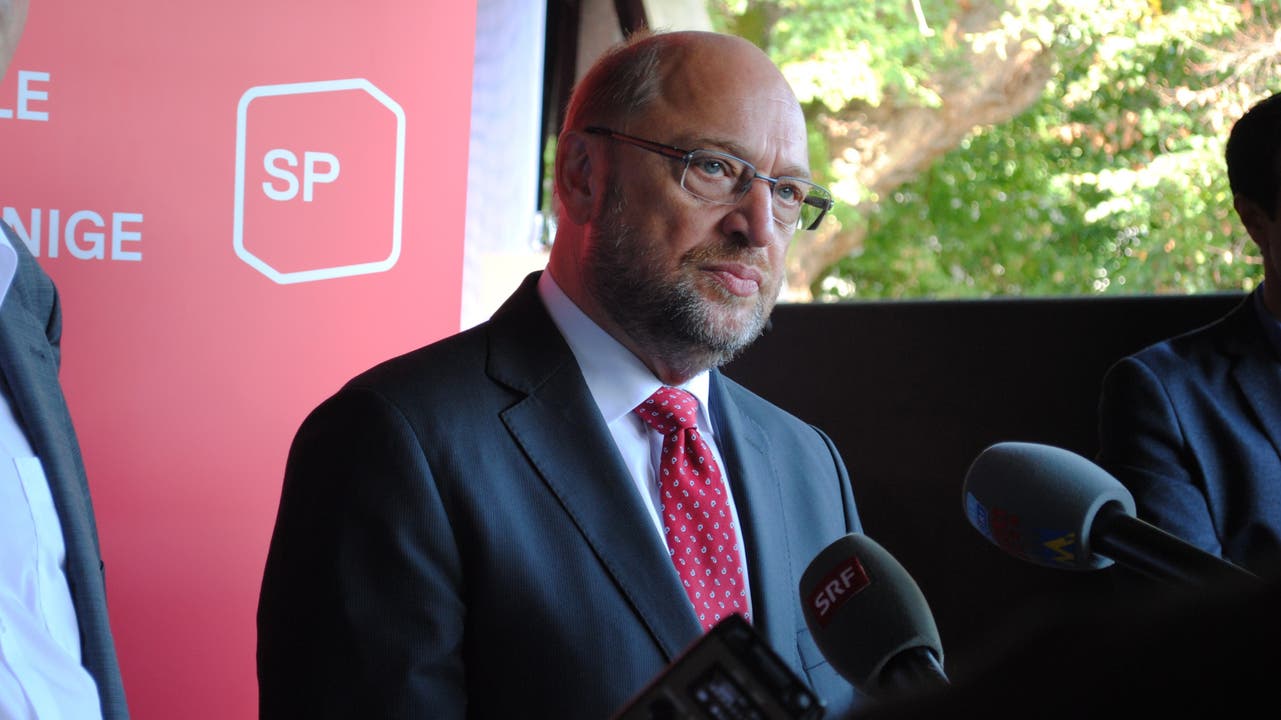 2015 Martin Schulz – er will jetzt Deutscher Kanzler werden.
