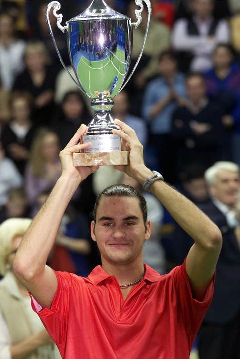 Roger Federers erster Titel auf der ATP-Tour, Mailand 2001 Julien Boutter, 6:4, 6:7, 6:4