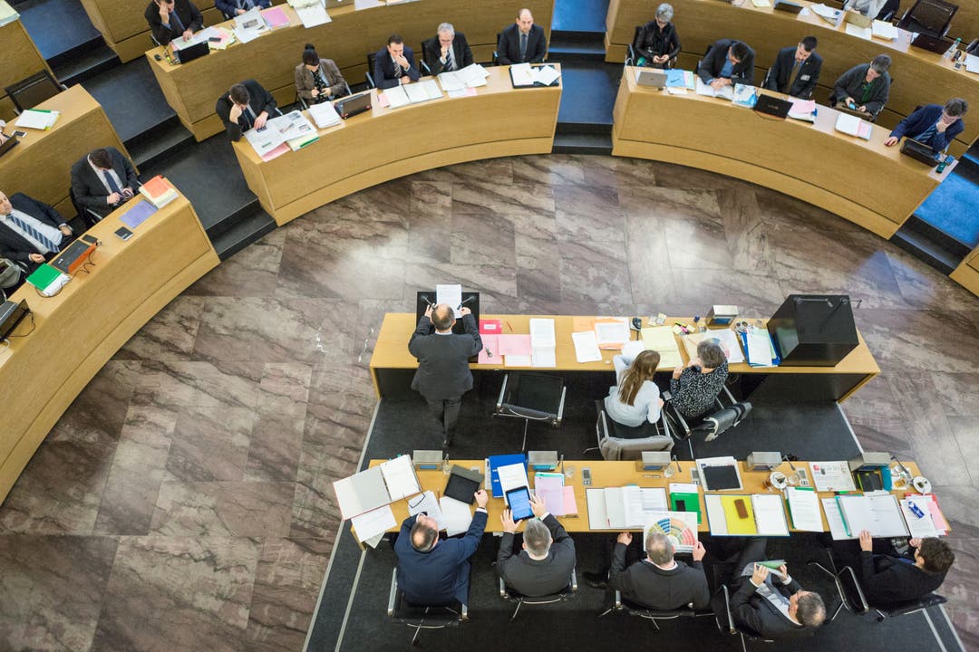 Start der Budgetdebatte im Aargauer Grossen Rat.