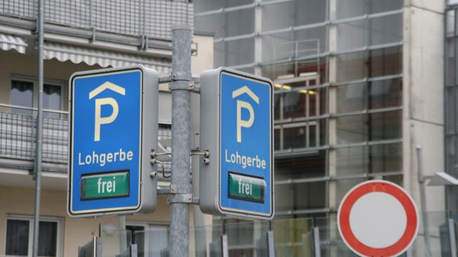 Wegen der Sanierung fallen Parkplätze im Parkhaus Lohgerbe weg.
