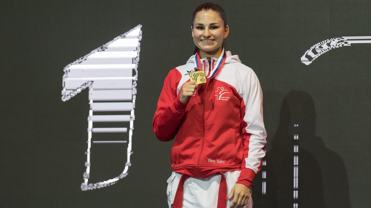 Elena Quirici - Karate-Europameisterin 2018