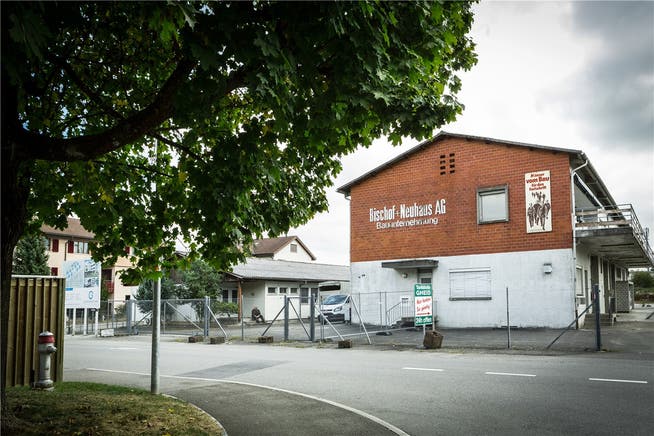 Gemäss Baugesuch sollen in der kantonalen Asylunterkunft im bestehenden Werkhof auf dem Gheid-Areal bis zu 40 Personen untergebracht werden. Archiv/Chris Iseli