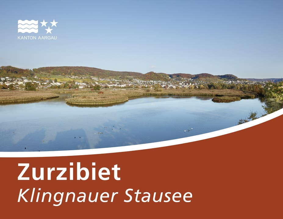 Tourismustafel Zurzibiet, Klingnauer Stausee