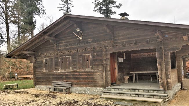 Für den Bau des Waldhauses der Bürgergemeinde Lohn wurde vor 50 Jahren Sturmholz verwendet.