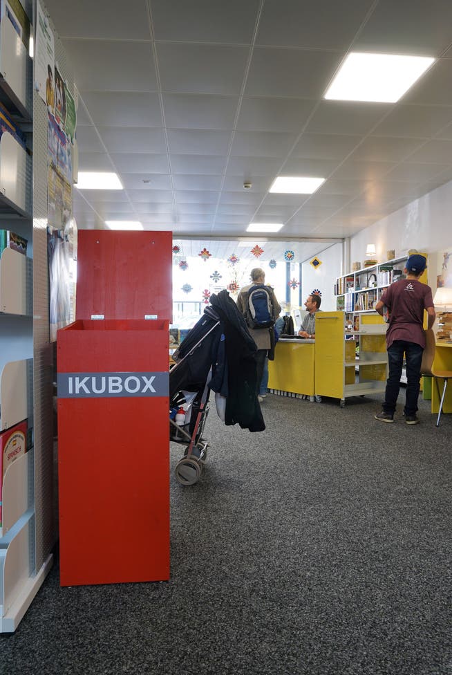 In der Jugendbibliothek Olten steht eine von zwei installierten Ikuboxen.