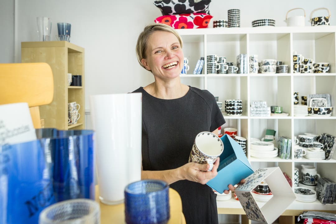 Päivi Tissari führt den Laden finnis.ch seit fünf Jahren.