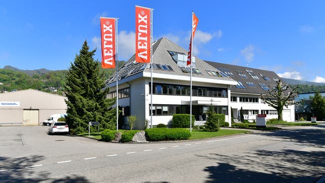 Das Gebäude der Velux AG an der Industriestrasse in Trimbach, das schon 2005 an die benachbarte R. Nussbaum AG verkauft wurde.