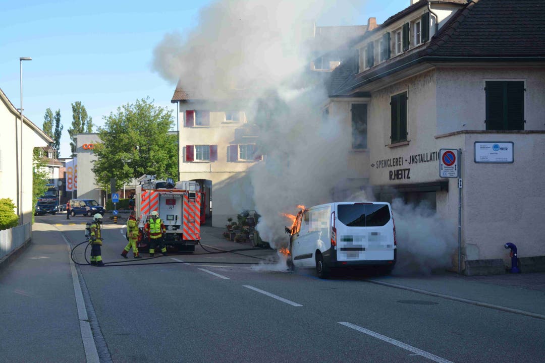 Der Brand konnte von der Feuerwehr Dornach gelöschet werden.