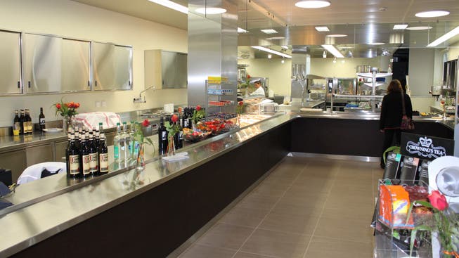 Die Küche des Restaurants Le Soleil im Sunnepark soll umgebaut werden, hier ein Foto bei der Eröffnung.