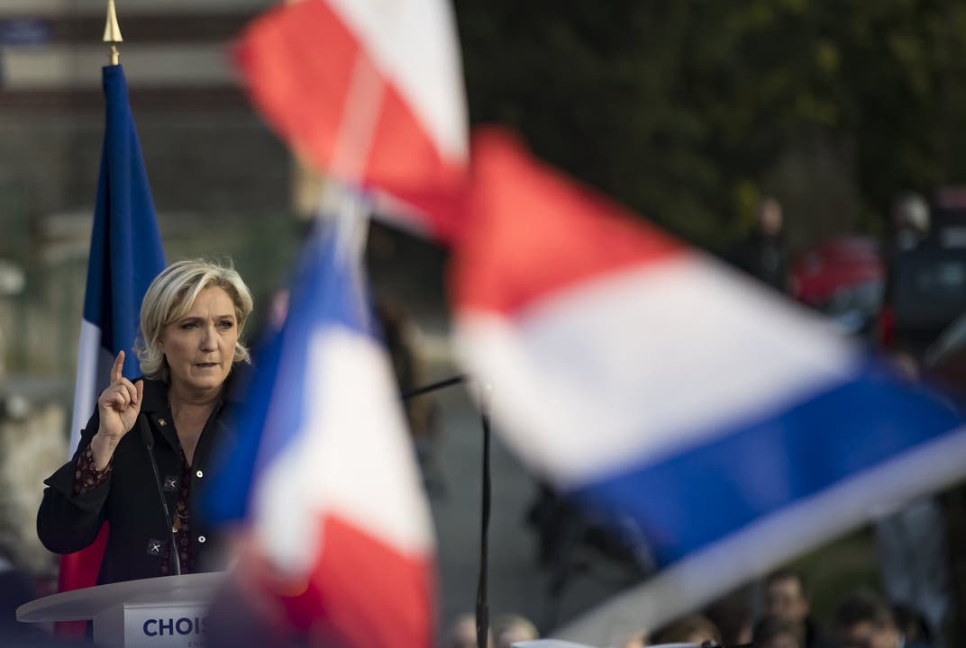 Le Pen kurz vor dem Wahlsonntag