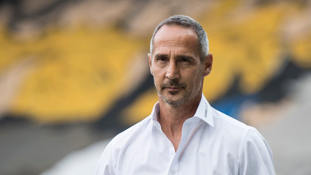YB-Trainer Adi Hütter will gegen Basel punkten.