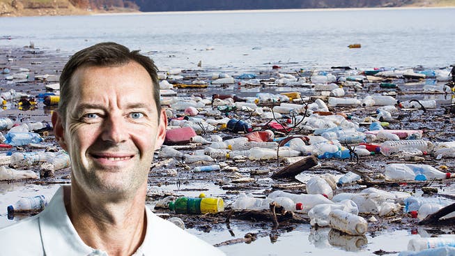 Plastikabfall im Meer gefährdet die Umwelt und die Gesundheit der Menschen, Dectris-Geschäftsführer will etwas dagegen unternehmen.