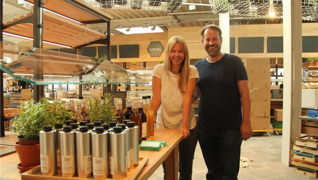 Noch vor zwei Tagen waren die Inhaber Silvia Skupin und Peter Studler im Endspurt – heute eröffnet «Local» in Wohlen.