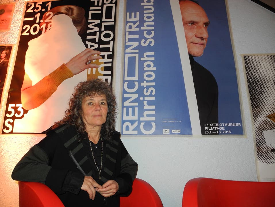 Szenenbildnerin Susanne Jauch, Preisträgerin des «Prix d'honneur», im Capitol.