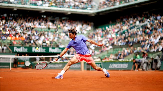 Spielt Roger Federer nicht, wie beispielsweise seit drei Jahren nicht mehr an den French Open, ist das Schweizer Tennis höchstens noch Mittelmass.