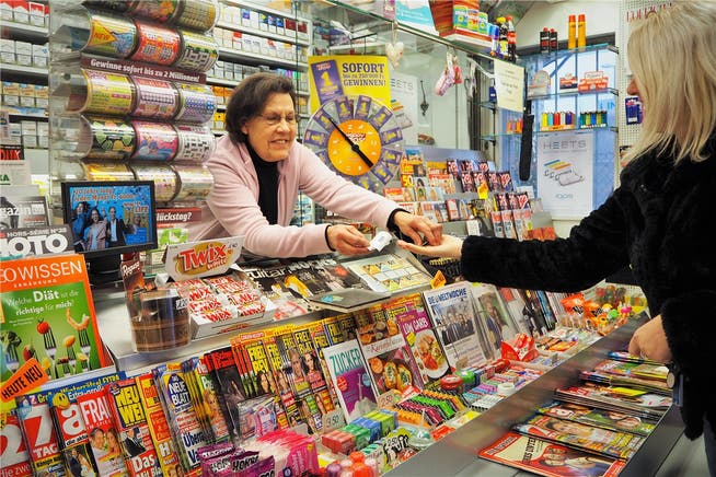 Seit drei Jahren ist Kioskbetreiberin Lydia Bieri (76) aus Turgi auf der Suche nach einem Nachfolger.
