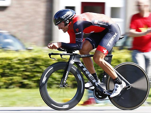 Die besten Fahrer (im Bild Fabian Cancellara) haben 19 Kilometer zu absolvieren. (Archiv)