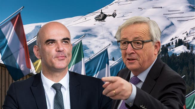 Keine Zeit für ein Treffen: Juncker hat Berset eine Absage erteilt.