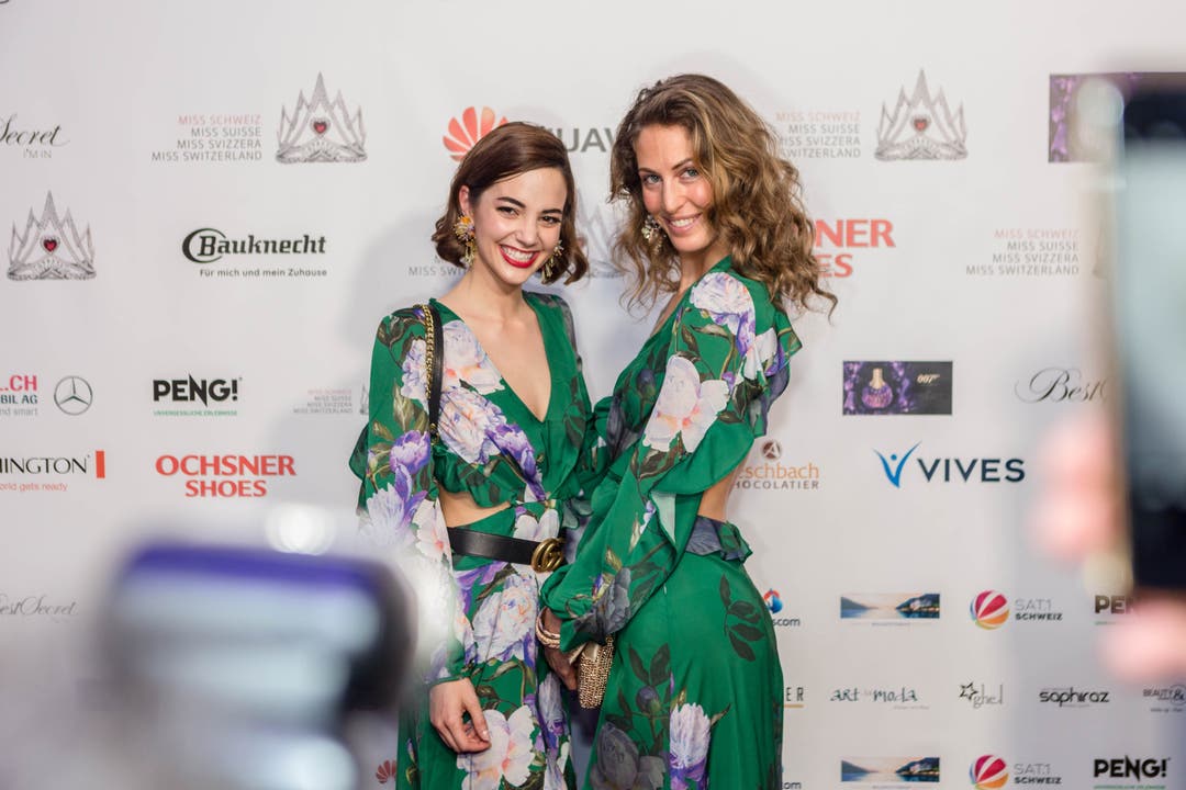 Miss-Schweiz-Wahl 2018 Sie darf heute die Krone der neuen Miss Schweiz übergeben: Laetitia Guarino (links).