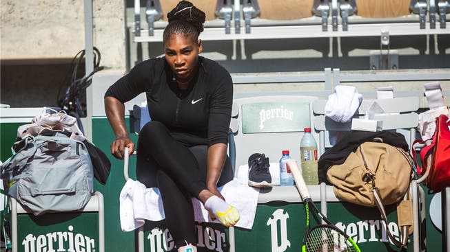 Serena Williams bestreitet in Paris ihr erstes Grand-Slam-Turnier als Mutter.
