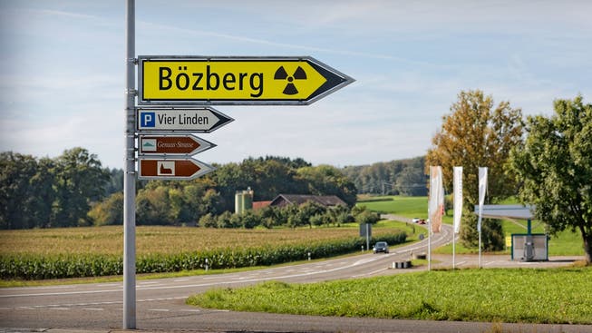 Das Gebiet Jura Ost rund um den Bözberg ist ein möglicher Standort für ein Atommüll-Tiefenlager.