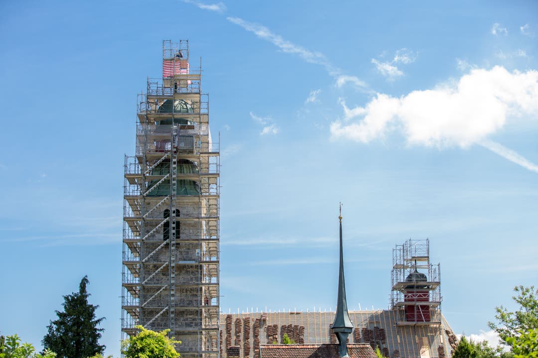 Überblick über die Sanierung der Kirche in Oberdorf SO