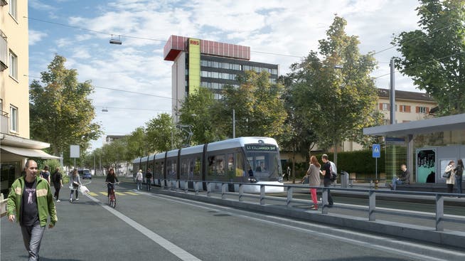 Der Limmattalbahn kommt im neuen Gesamtverkehrskonzept des Kantons Zürich eine wichtige Rolle zu.