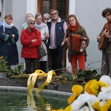 Premiere im Aargau: Mit «WunderKram» gings von Brunnen zu Brunnen