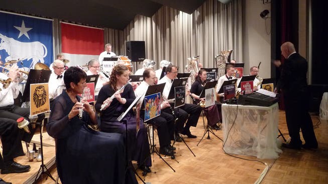 Die Musikgesellschaft Subingen. Auf dem Bild das Frühlingskonzert von 2014.