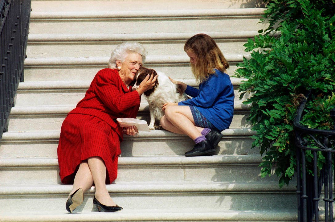 Auch ihre Enkelin heisst Barbara (Bild von 1991).