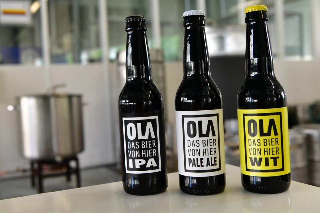 Ola-Bier in Flaschenform: Das Pale Ale gibt es seit vergangener Fasnacht. Neu bringt die Dünnern-Brauerei ein IPA heraus und für den Sommer ist ein fruchtiges Wit-Bier angekündigt.