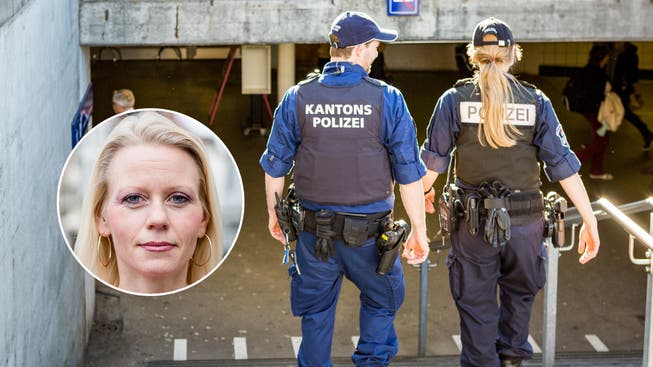 Lilian Studer fordert mehr Ressourcen für die Polizei im Aargau.