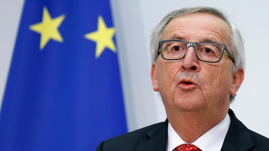 EU-Kommissionspräsident Jean-Claude Juncker muss seine Teilnahme am WEF absagen. Der Grund: Er ist krank.