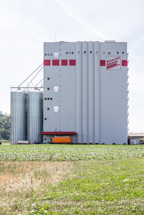 Die Getreidesammelstelle kann bis zu 100 Tonnen Getreide pro Stunde annehmen.