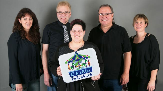 Das neue Organisationskomitee der Fulenbacher Chilbi (von links): Monika Aerni, Hansueli Keller, Tamara Grunder, Willi Bhend und Diana Friedl.