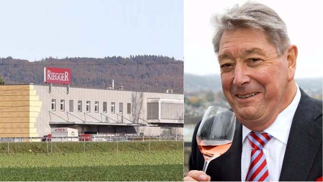 Peter Riegger und der Weinkeller Riegger AG.