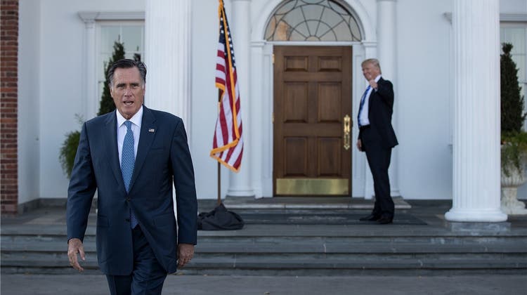 Romney will es nochmals wissen – und könnte für Trump zum Problem werden