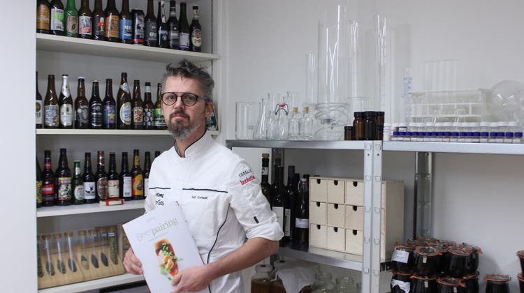 Rolf Caviezel: Der Koch, der mit Bieraromen experimentiert