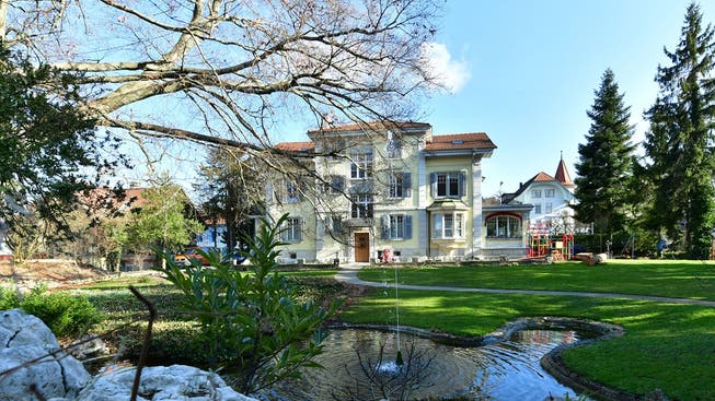 Die Tannheim-Villa, wie sie heute aussieht.