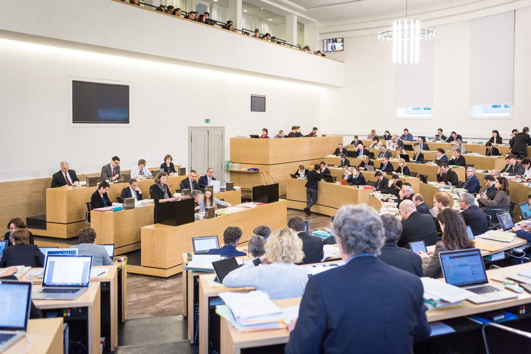 Budgetdebatte im Aargauer Grossen Rat