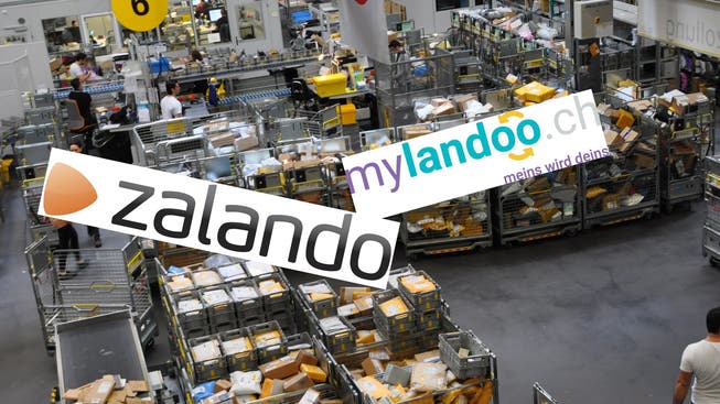 Zu ähnlich oder ausreichend verschieden? Die kleine Aargauer Auktionsplattform Mylandoo und der deutsche Online-Handelsriese Zalando.