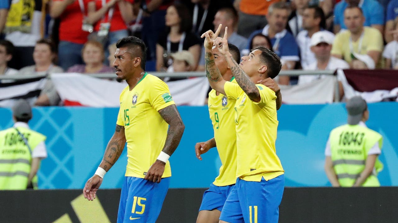 Brasiliens 1:0-Torschütze Phillipe Coutinho