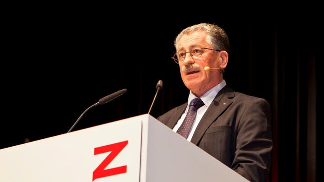 Roger Meier, der Verwaltungsratspräsident der Raiffeisenbank Würenlos, gab an der Generalsammlung einen Wirtschaftsausblick.