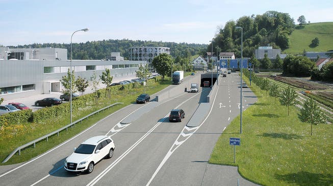 2013 hatte das Aargauer Stimmvolk mit 73 Prozent Ja-Anteil dem total 75 Millionen Franken teuren Bauvorhaben zustimmt.