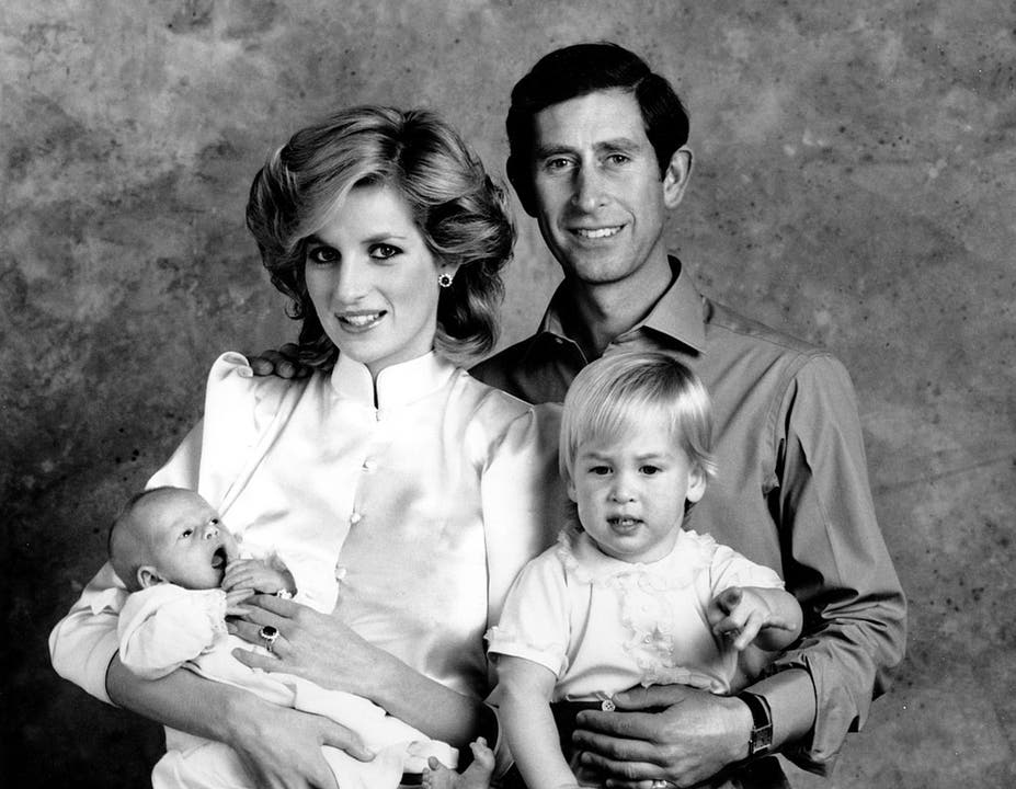 1984 Prinz William wurde am 21. Juni 1982 geboren, sein Bruder Harry zwei Jahre später.