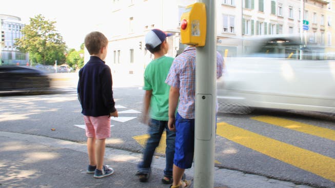 55 Kinder verunfallten letztes Jahr auf Stadtzürcher Strassen. Dies ergab die Kinderunfall-Statistik der Stadtpolizei Zürich. (Symbolbild)