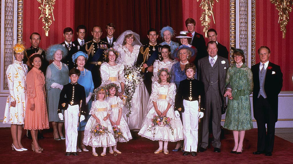 1981 Portrait der königlichen Familie.